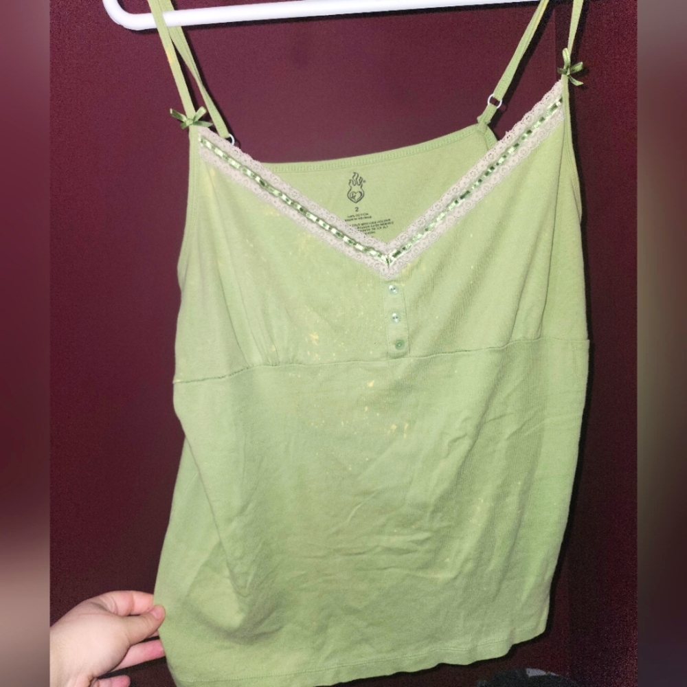 Vintage Green Torrid Cami